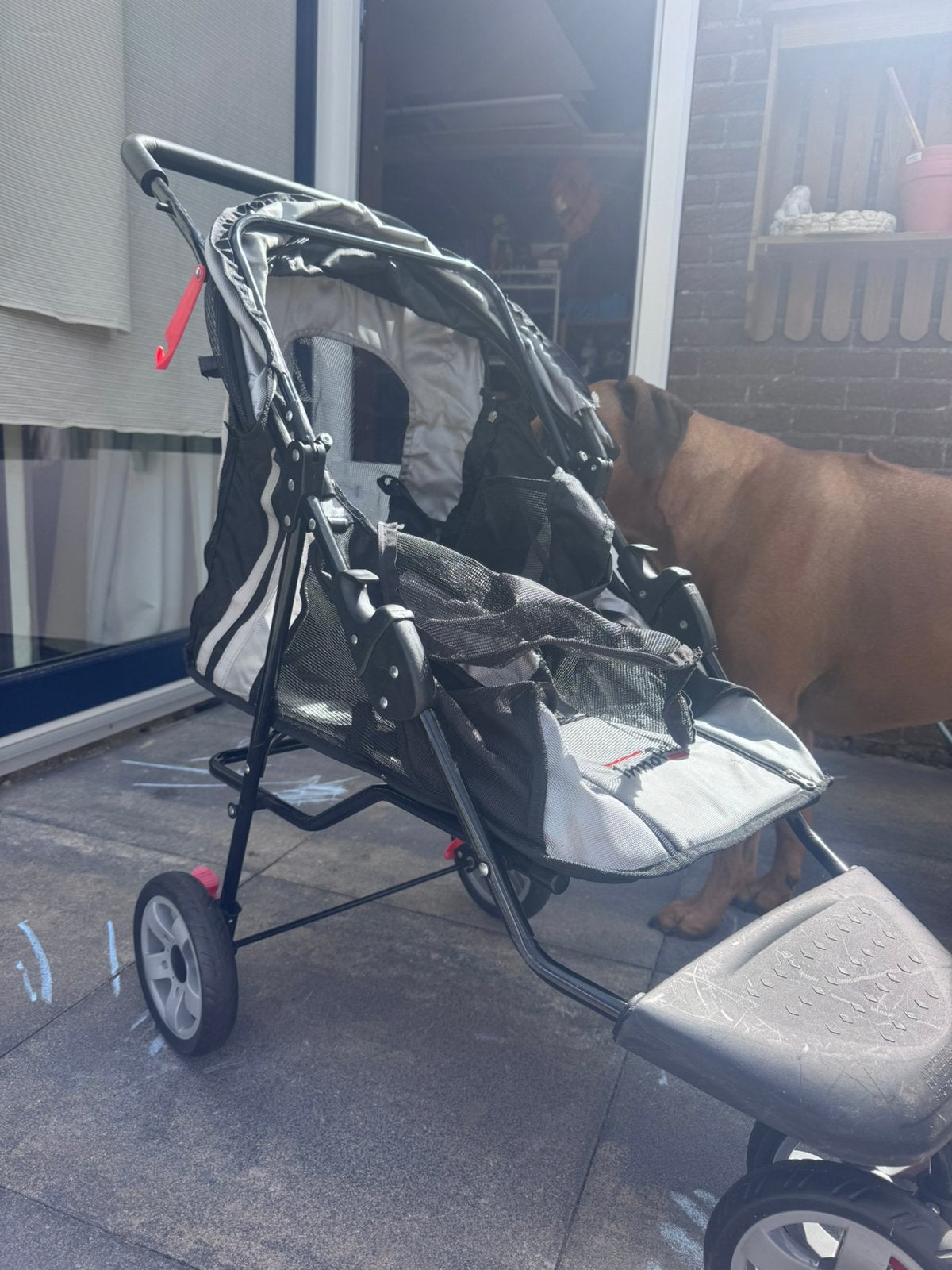 Honden buggy, Ophalen, Zo goed als nieuw
