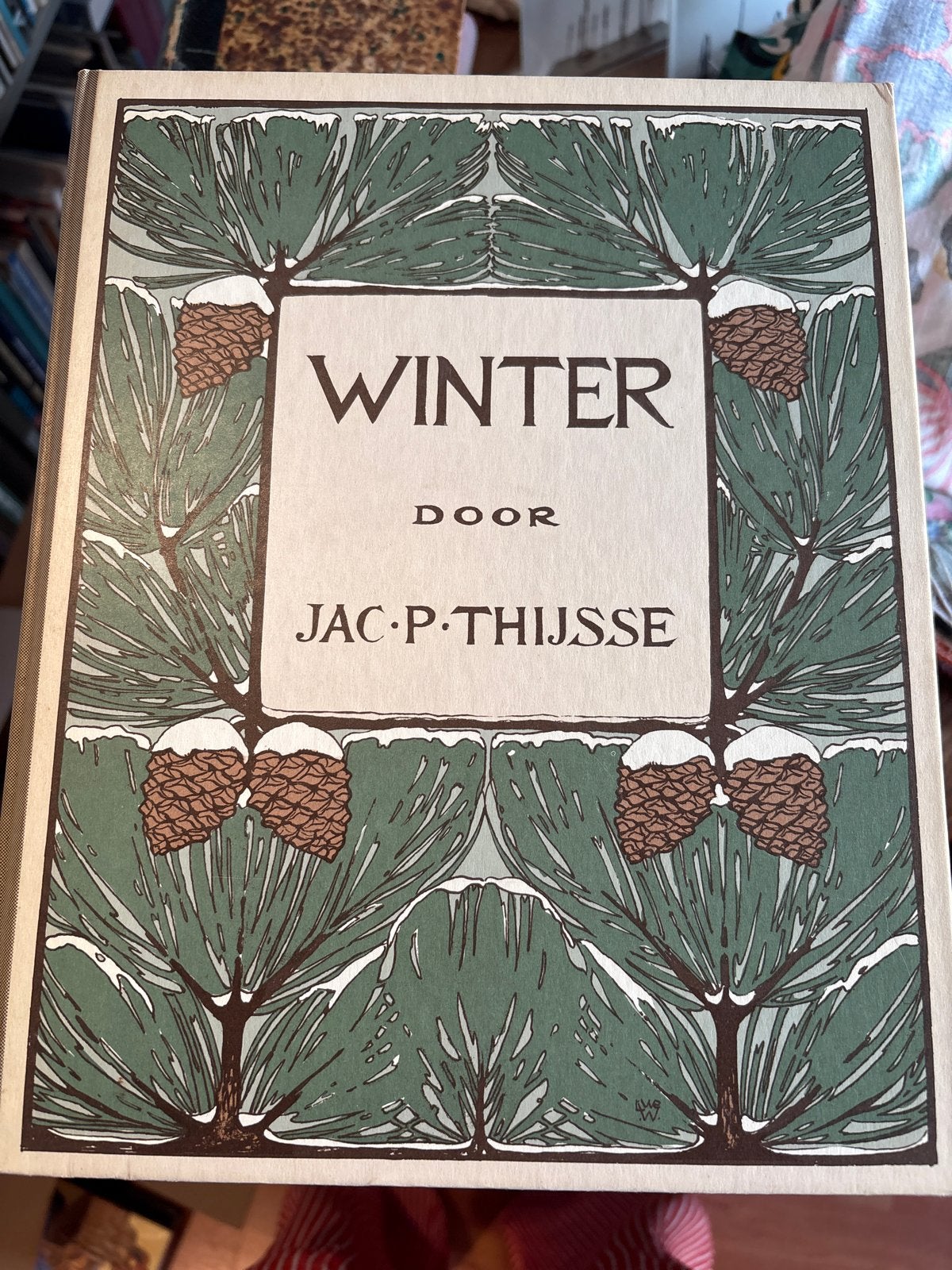 Winter door Jac. P. Thijsse - Verkade Album, Boeken, Ophalen, Zo goed als nieuw, Natuur algemeen