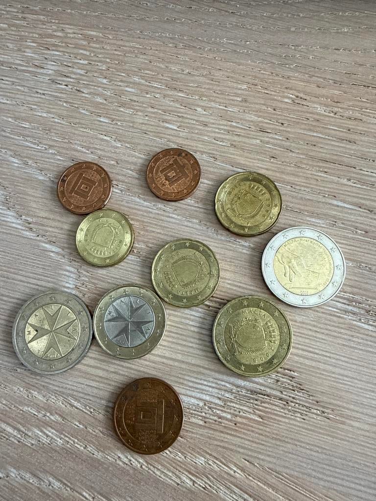 Diverse Maltese euromunten - Ideaal voor verzamelaars, Postzegels en Munten, Munten | Europa | Euromunten, Ophalen of Verzenden