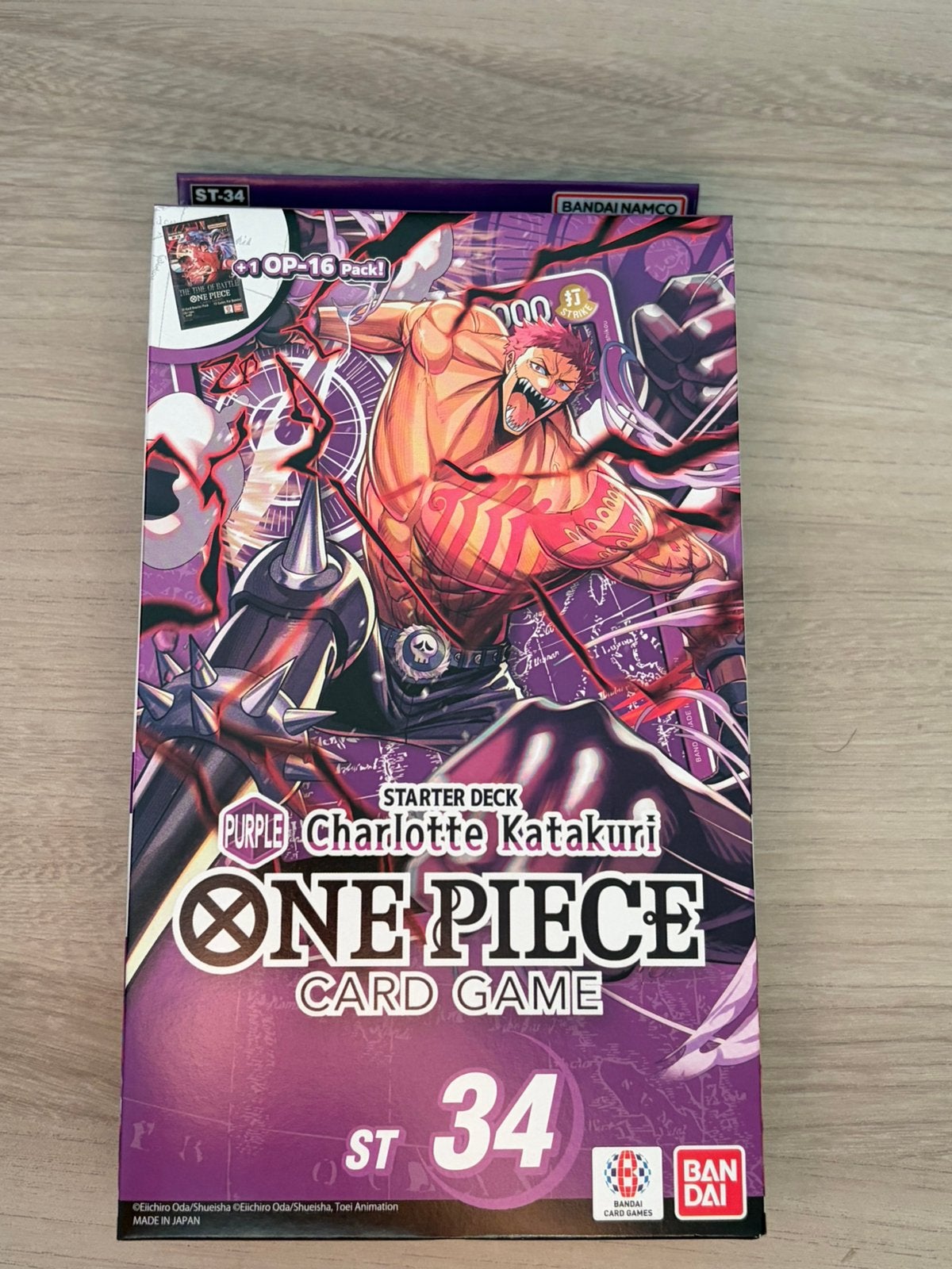 ST-34 Purple Charlotte Katakuri Starter Deck One Piece Card