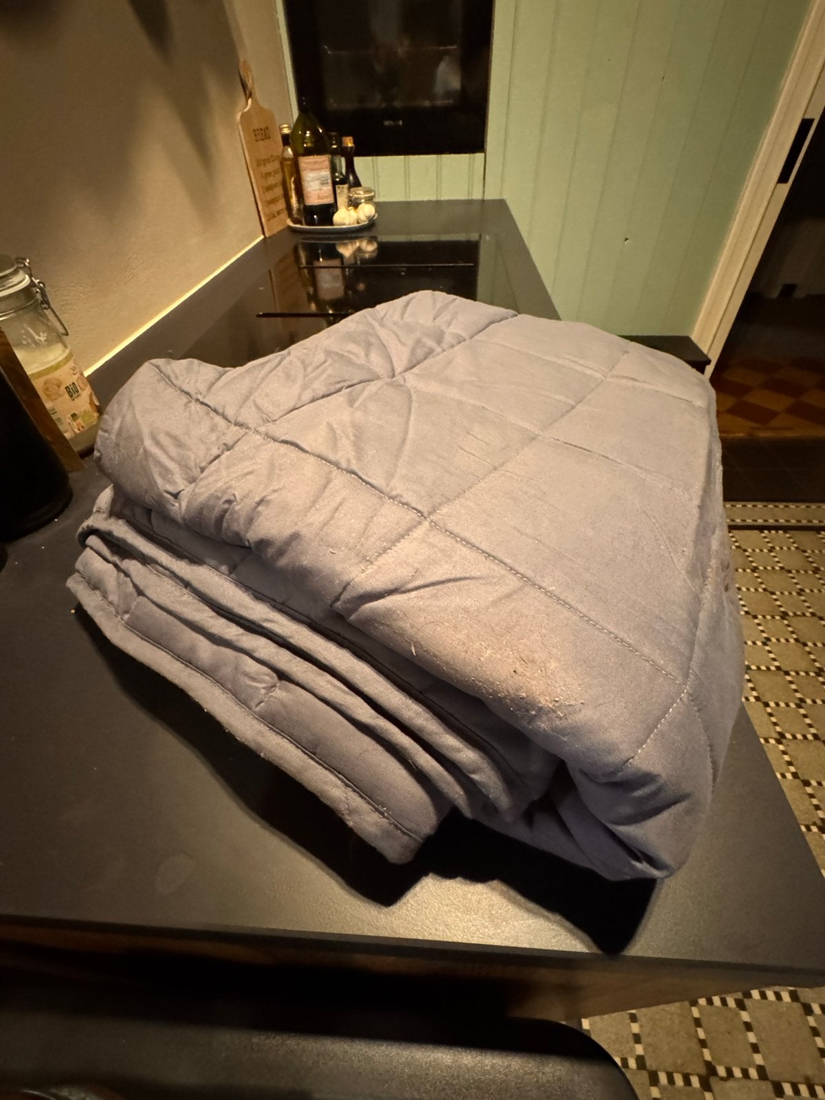 Veilura Verzwaringsdeken 7 kg - 150x200 cm - Luxe Kwaliteit, Ophalen, Katoen, Nieuw, Deken of Dekbed