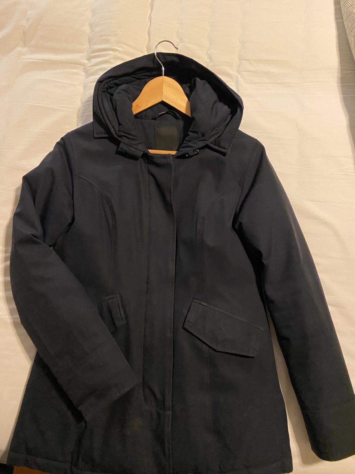 Airforce Parka Winterjas Donker Blauw Maat XS, Ophalen of Verzenden, Zo goed als nieuw, Maat 34 (XS) of kleiner, Blauw