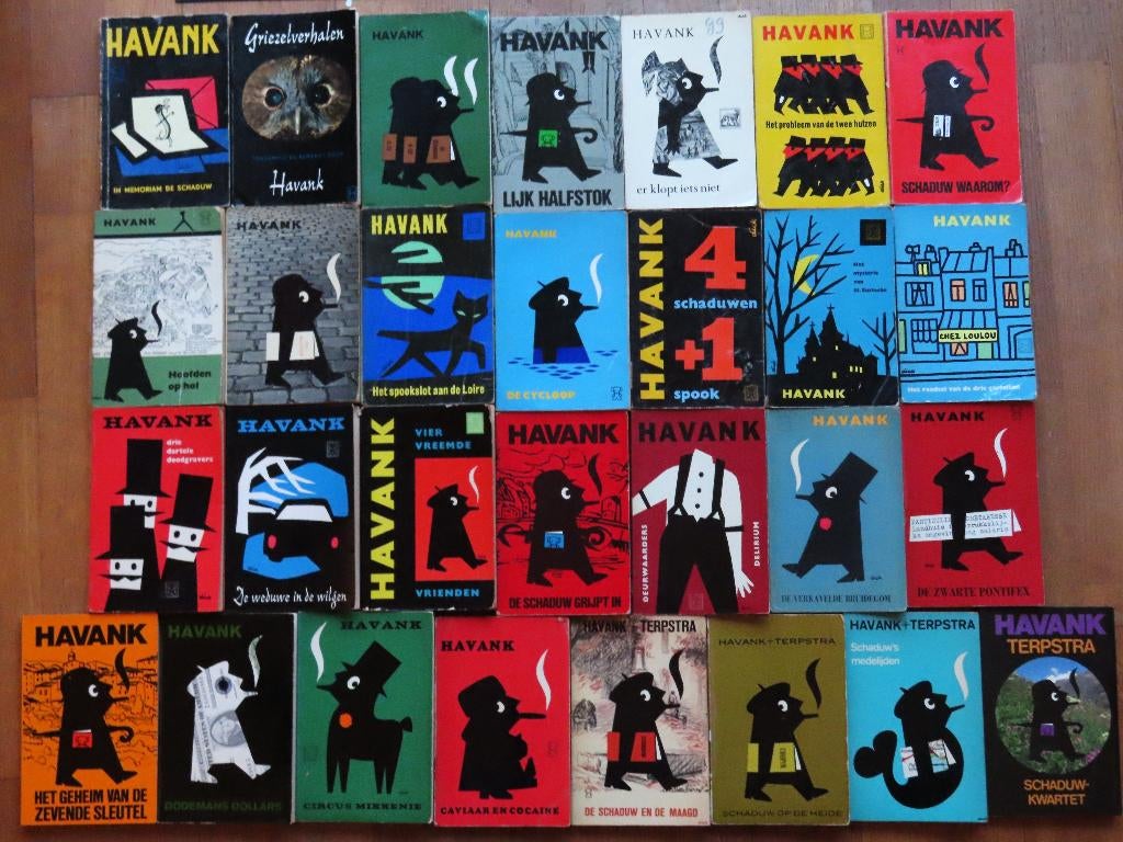 29x Havank pocket Zwarte Beertjes, Ophalen of Verzenden, Gelezen