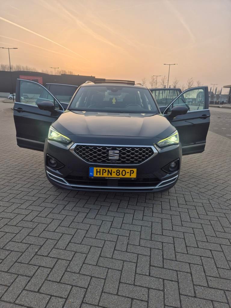 Seat Tarraco Xcellence 1.5 TSI 150pk Dsg-7 2020 Grijs, Euro 6, 4 cilinders, Leder en Stof, Grijs