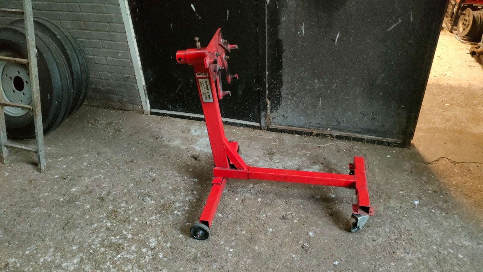 Motor standaard engine stand motorbok RODAC, Ophalen, Gebruikt, Amerikaanse onderdelen
