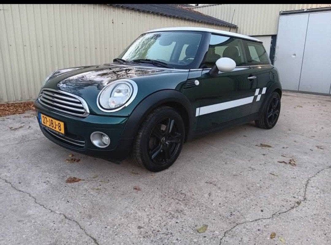Mini 1.6 16V Cooper 88KW 2009 Groen, Voorwielaandrijving, 750 kg, 4 cilinders, 4 stoelen