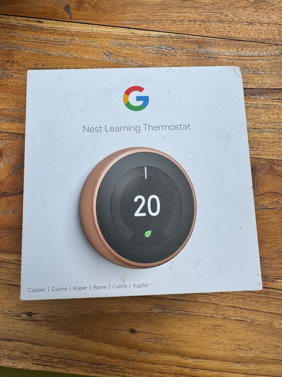 Google Nest Learning Thermostat (Koper), Doe-het-zelf en Verbouw, Thermostaten, Ophalen, Slimme thermostaat, Gebruikt