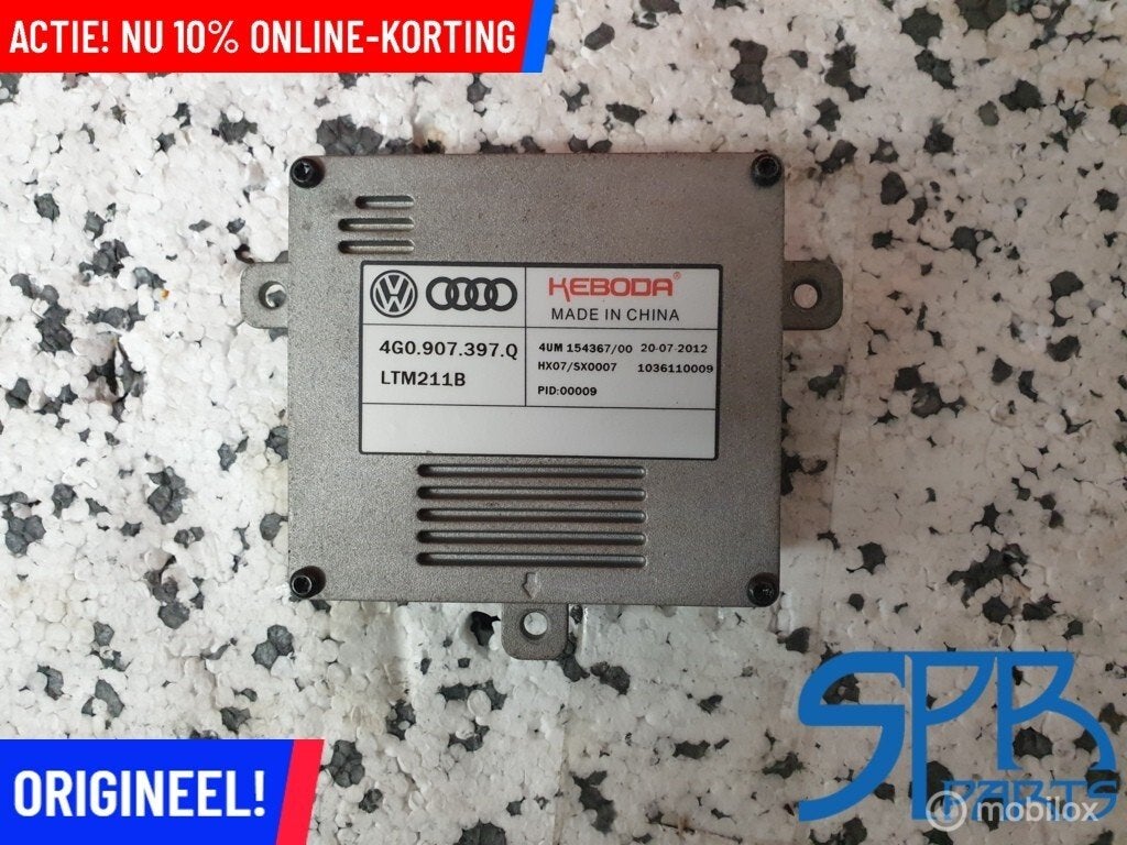 A3 S3 RS3 8V Xenon DAGRIJ LED DRL module BALLAST 4G0907397Q, Audi, Gebruikt, Audi, Ophalen of Verzenden