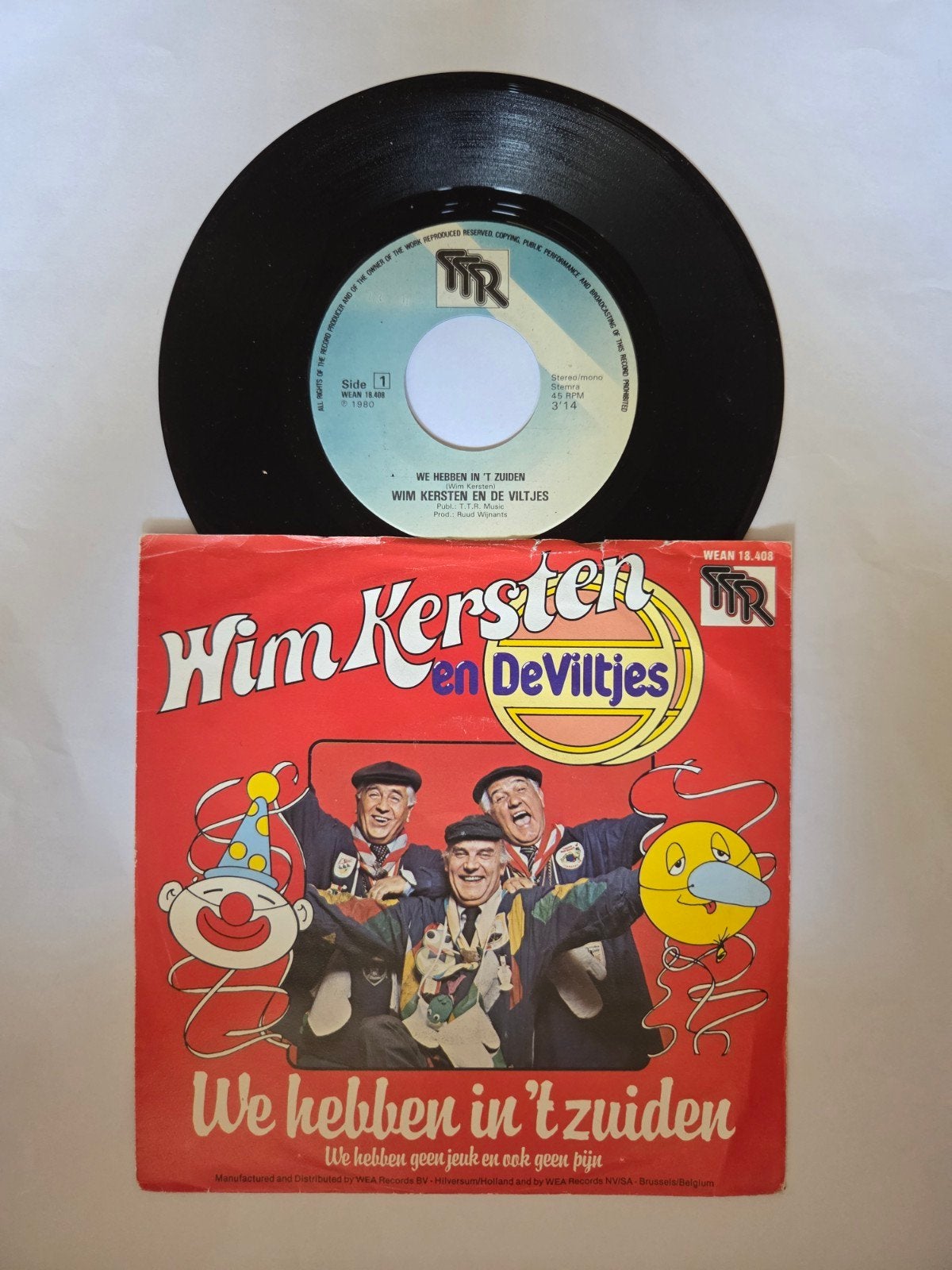 Wim Kersten en de Viltjes - We hebben in 't zuiden, Cd's en Dvd's, Ophalen of Verzenden, Gebruikt, Nederlandstalig