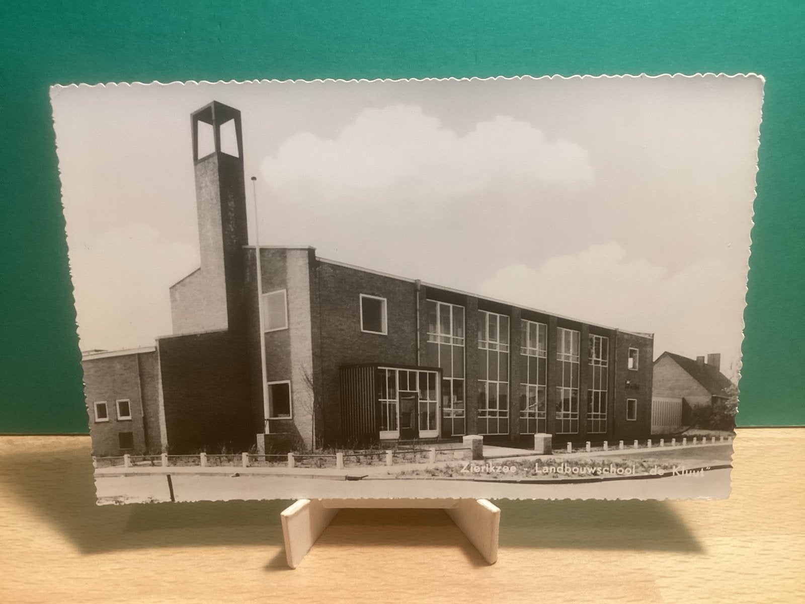 Zierikzee   Landbouwschool   De Kluut.   251, Verzamelen, Ophalen of Verzenden, 1940 tot 1960, Ongelopen, Friesland