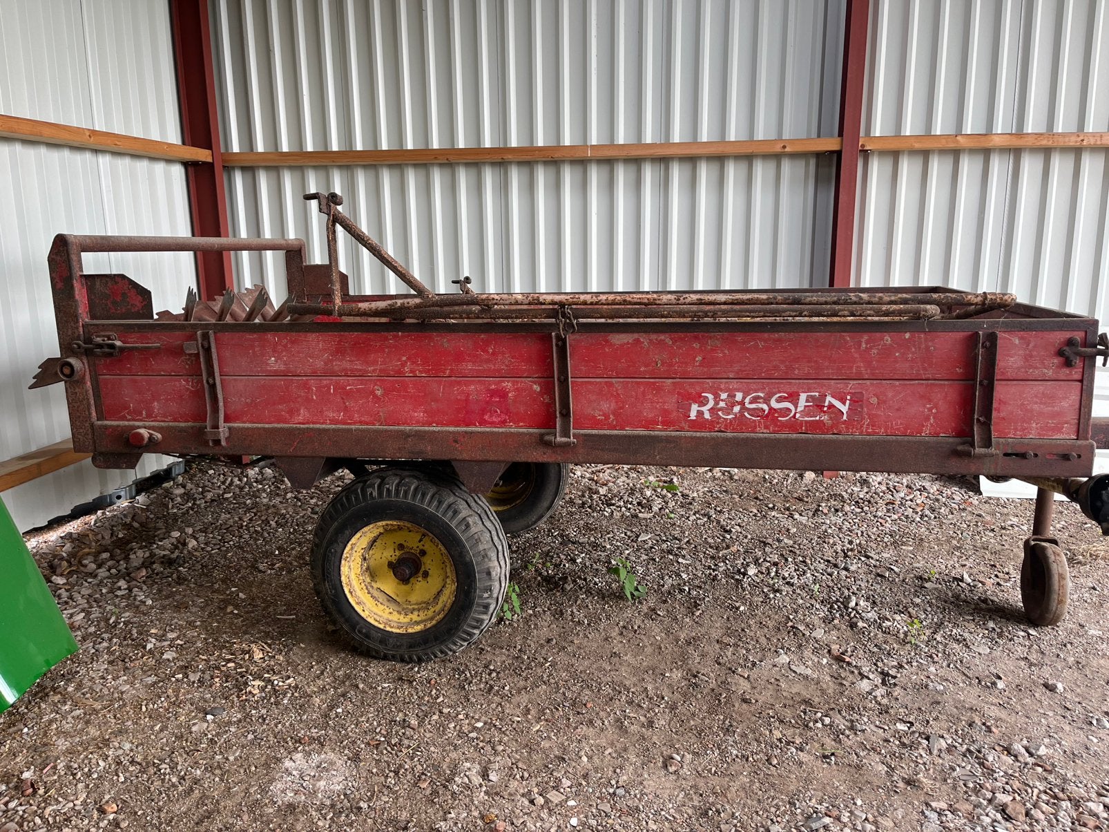 Mooie originele Schuitemaker meststrooier met kenteken., Ophalen, Gewasbescherming en Bemesting
