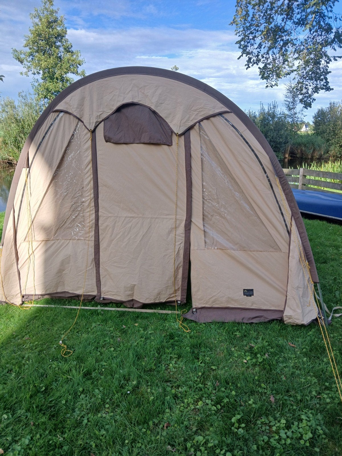 tunneltent brixen 4, Caravans en Kamperen, Ophalen, Gebruikt, Tot en met 4