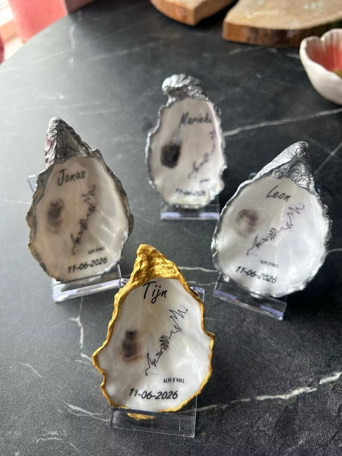 Gepersonaliseerde oesters - Alpe d'Huez, Ophalen of Verzenden, Nieuw