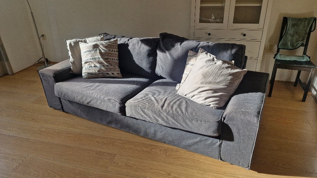 3 zits kivik bank van ikea, Ophalen, Gebruikt, Driepersoons, 75 tot 100 cm