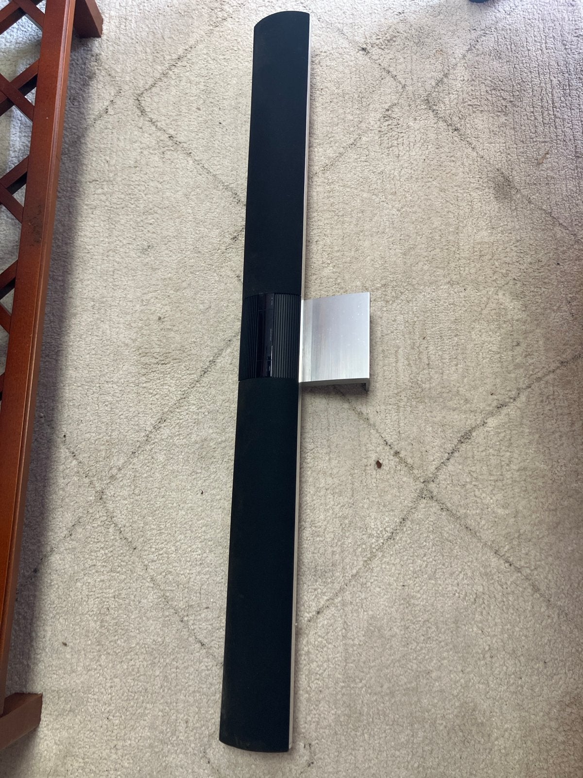 Bang & Olufsen BeoSound 1 Soundbar - Zilver/Zwart, Ophalen, Gebruikt, Bang & olufson, X