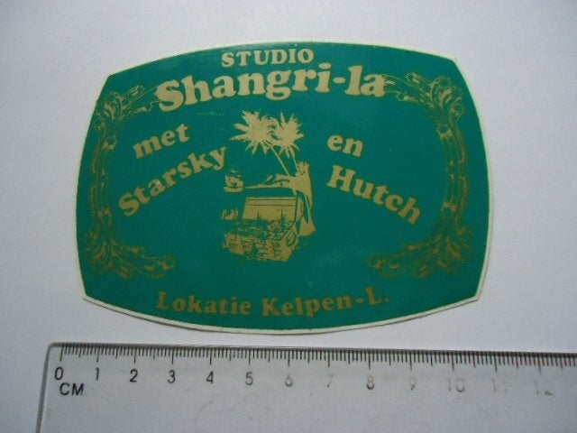 sticker oud Kempen Limburg piraat Starsky hutch piraten, Verzamelen, Verzenden, Zo goed als nieuw, Bedrijf of Vereniging