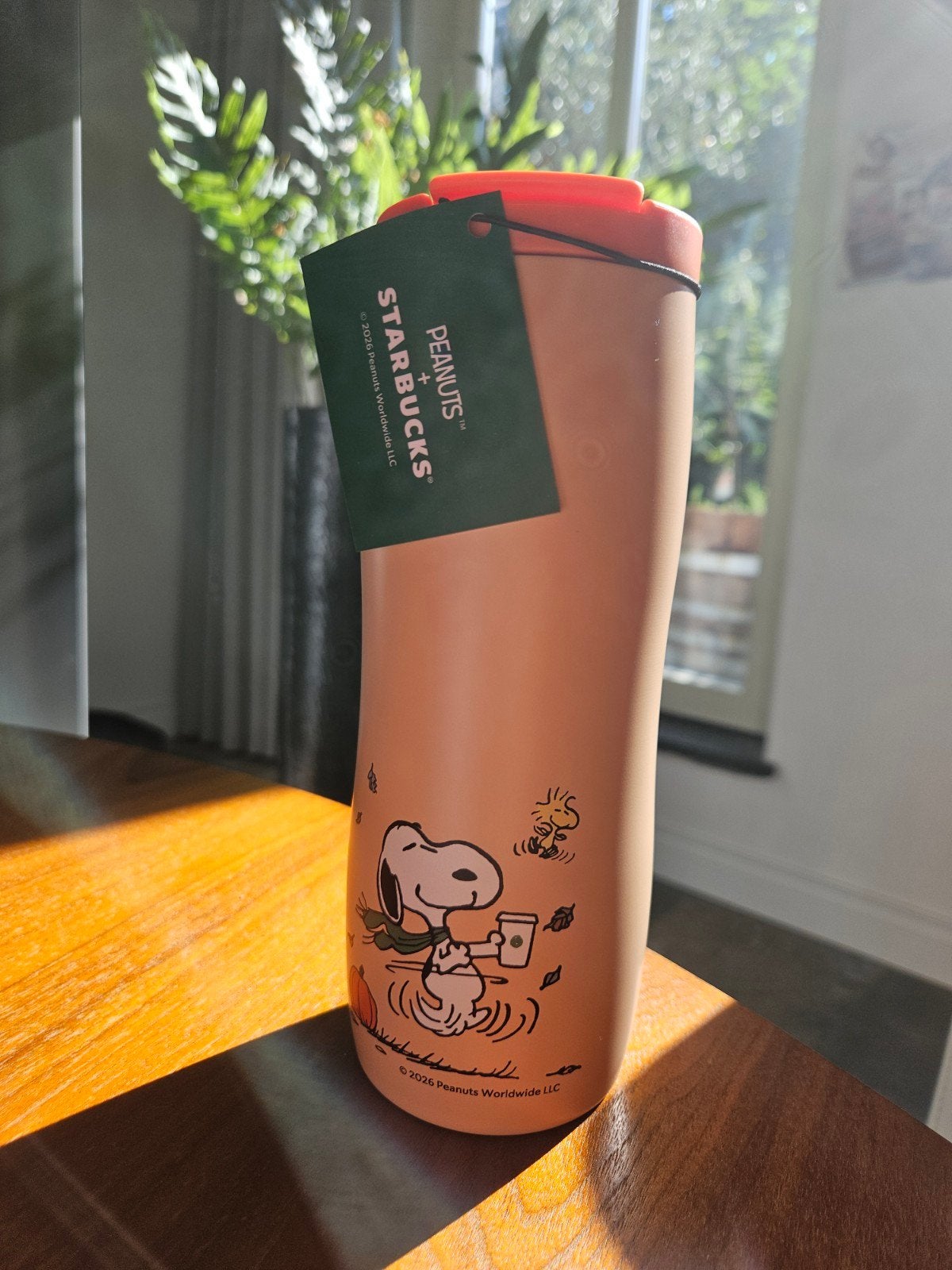 Nieuwe Starbucks x Snoopy beker thermos fles koffie, Overige merken, Overige typen, Nieuw, Ophalen of Verzenden