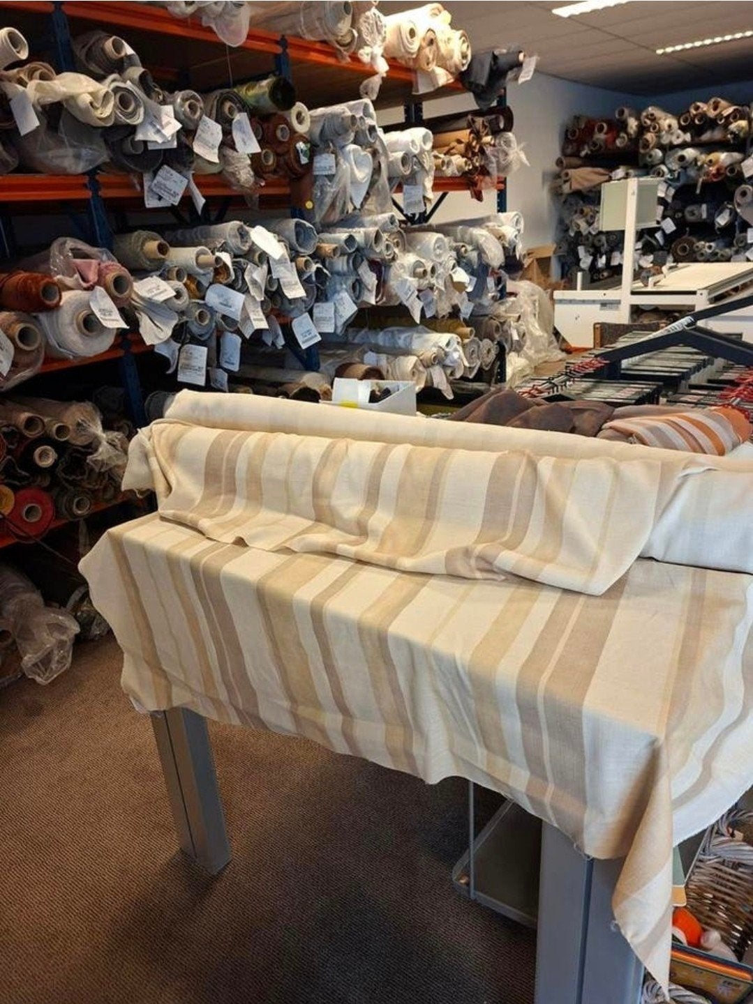 NU OF NOOIT!   € 1,-  PER METER!!!, Huis en Inrichting, Stoffering | Gordijnen en Lamellen, Ophalen of Verzenden, Nieuw