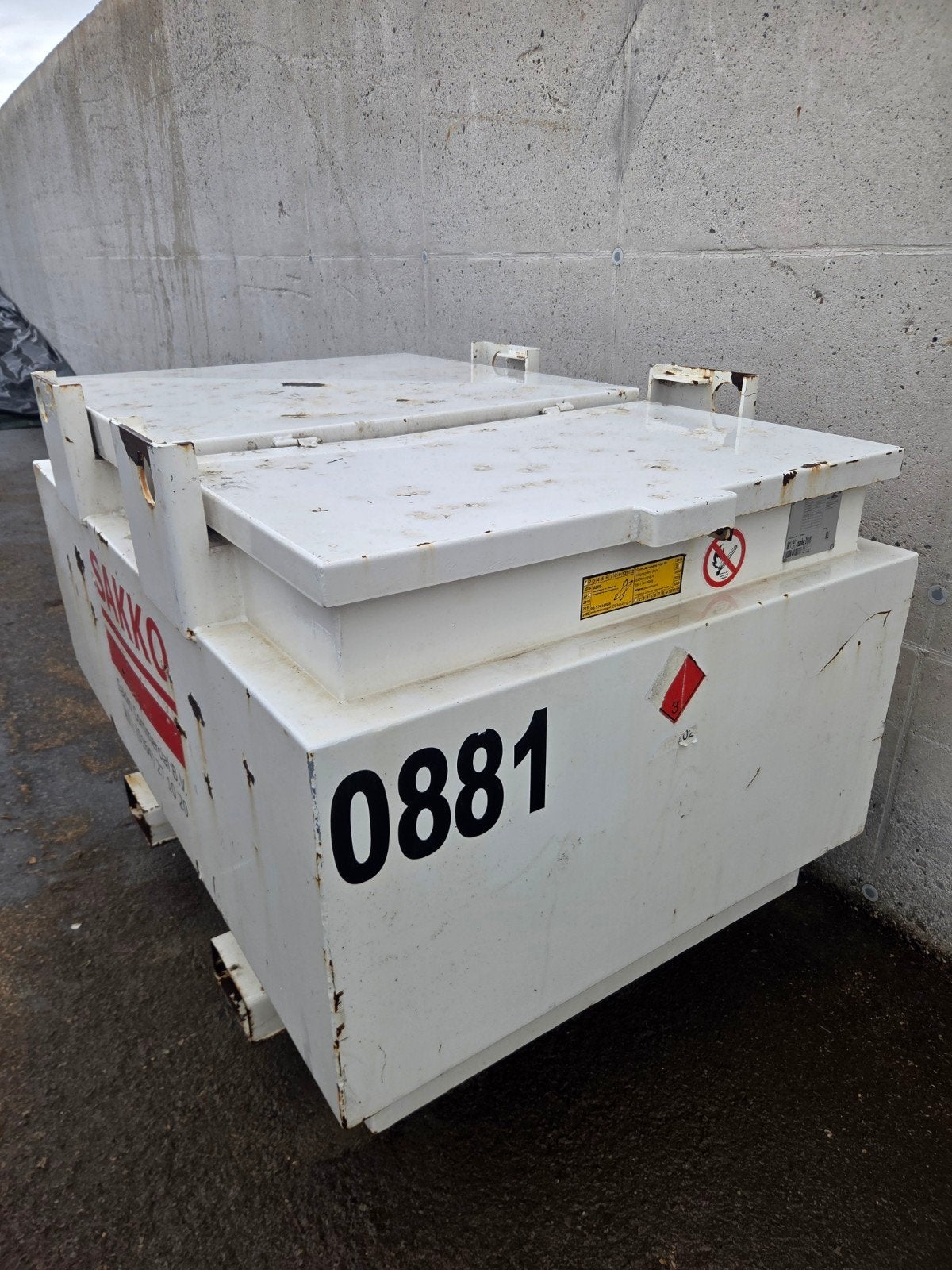 Mobiele dieseltank 1000 ltr brandstoftank, Zakelijke goederen, Ophalen of Verzenden, Akkerbouw, Oogstmachine