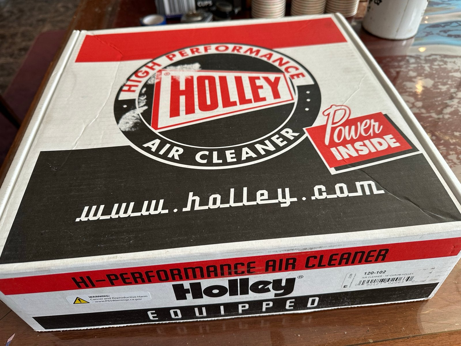 Holley 14 inch luchtfilter - Nieuw in doos, Ophalen of Verzenden, Nieuw, Amerikaanse onderdelen