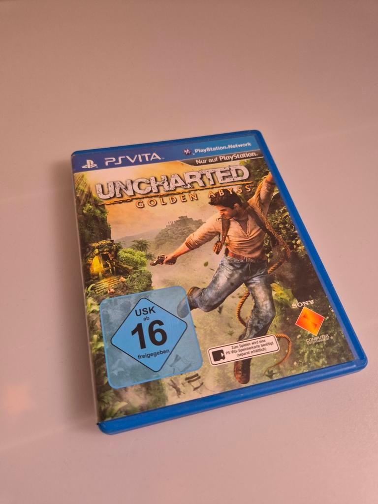 Uncharted Golden Abyss PS Vita, Spelcomputers en Games, Ophalen of Verzenden