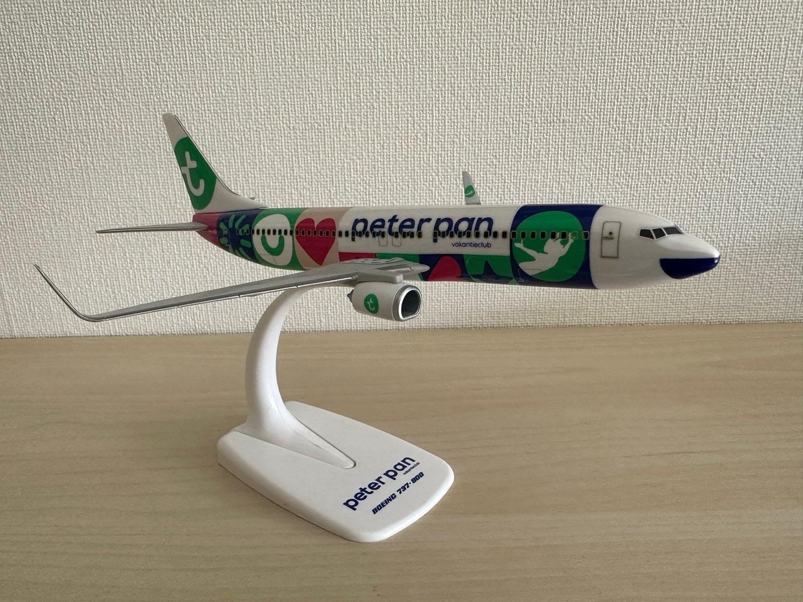 Boeing 737-800 Peter Pan Vakantieclub schaalmodel, Overige merken, 1:200 of kleiner, Verzenden, Zo goed als nieuw