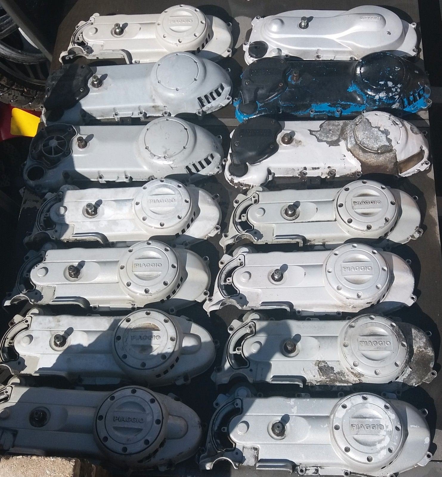 Te Koop Piaggio Kickstart Deksels, Ophalen, Gebruikt, Blok, Piaggio