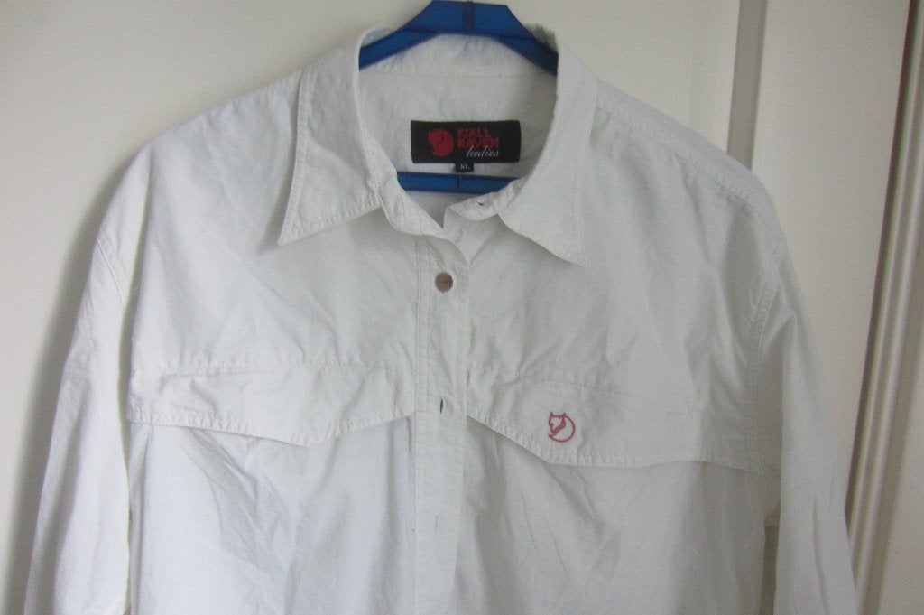 Fjallraven blouse dames - maat 46/48 (XL), Wit, Maat 46/48 (XL) of groter, Fjallraven, Ophalen of Verzenden