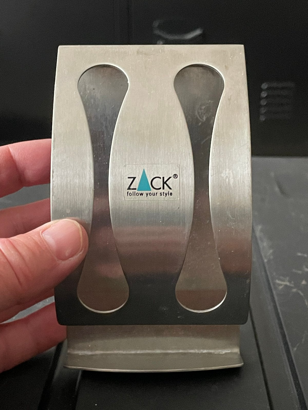 ZACK Bestekhouder RVS - Modern en Praktisch, Ophalen, Zilver, Metaal, Overige merken