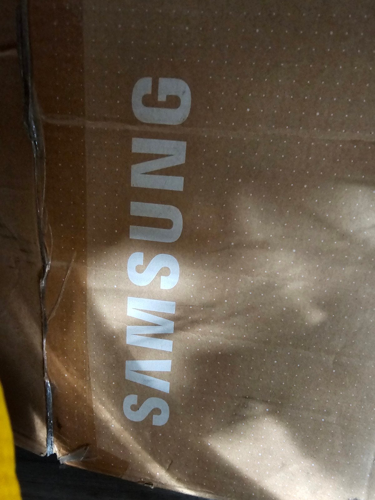 Samsung au7000 55 inch tv scherm kapot, Ophalen, 100 cm of meer, 50 Hz, Samsung