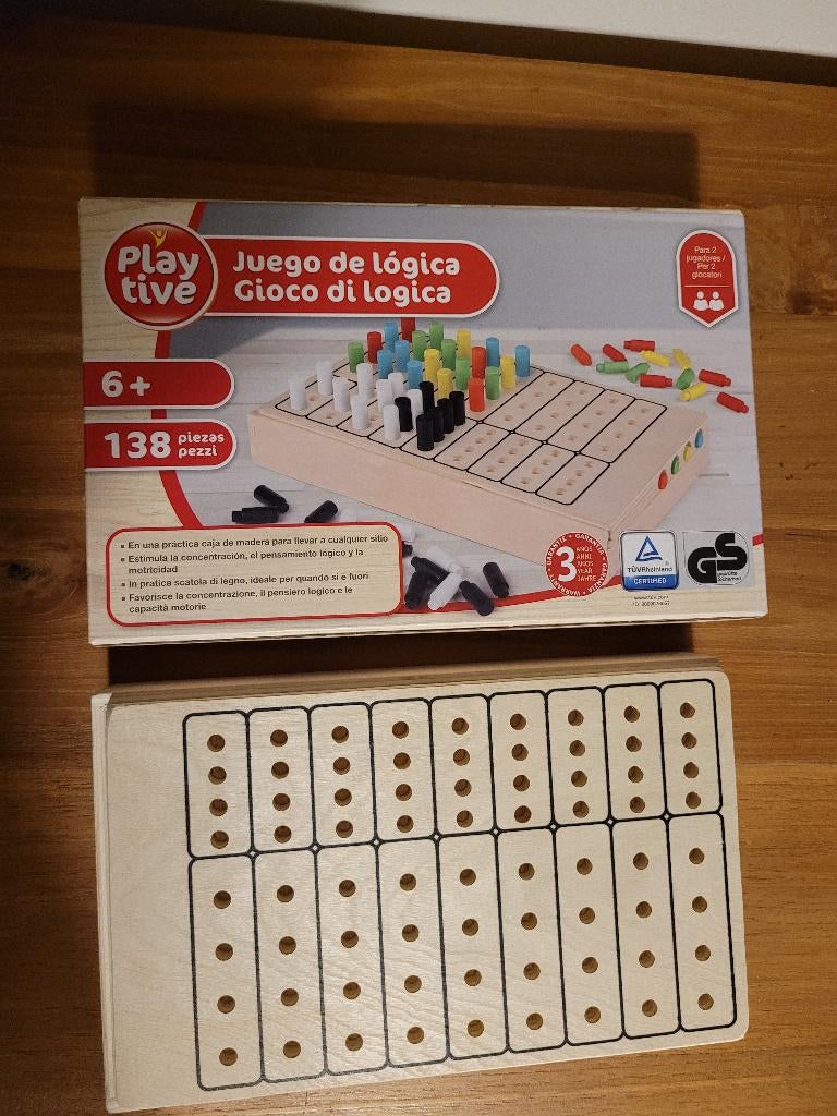 Logica (reis) Spel. Hout. Play Tive. Nieuw, Ophalen of Verzenden, Nieuw, Rekenen