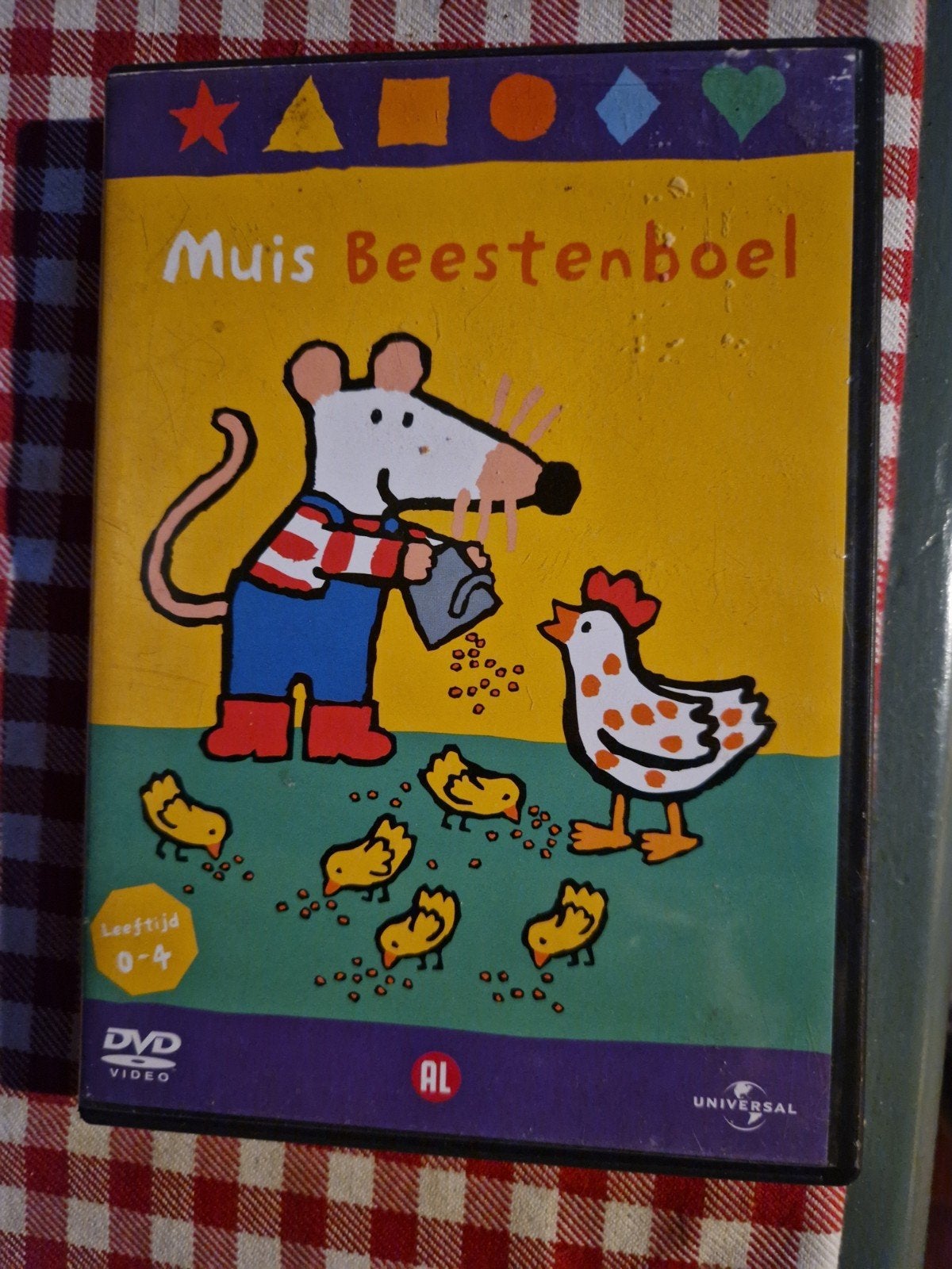 DVD MUIS BEESTENBOEL, 1 speler, Ophalen of Verzenden