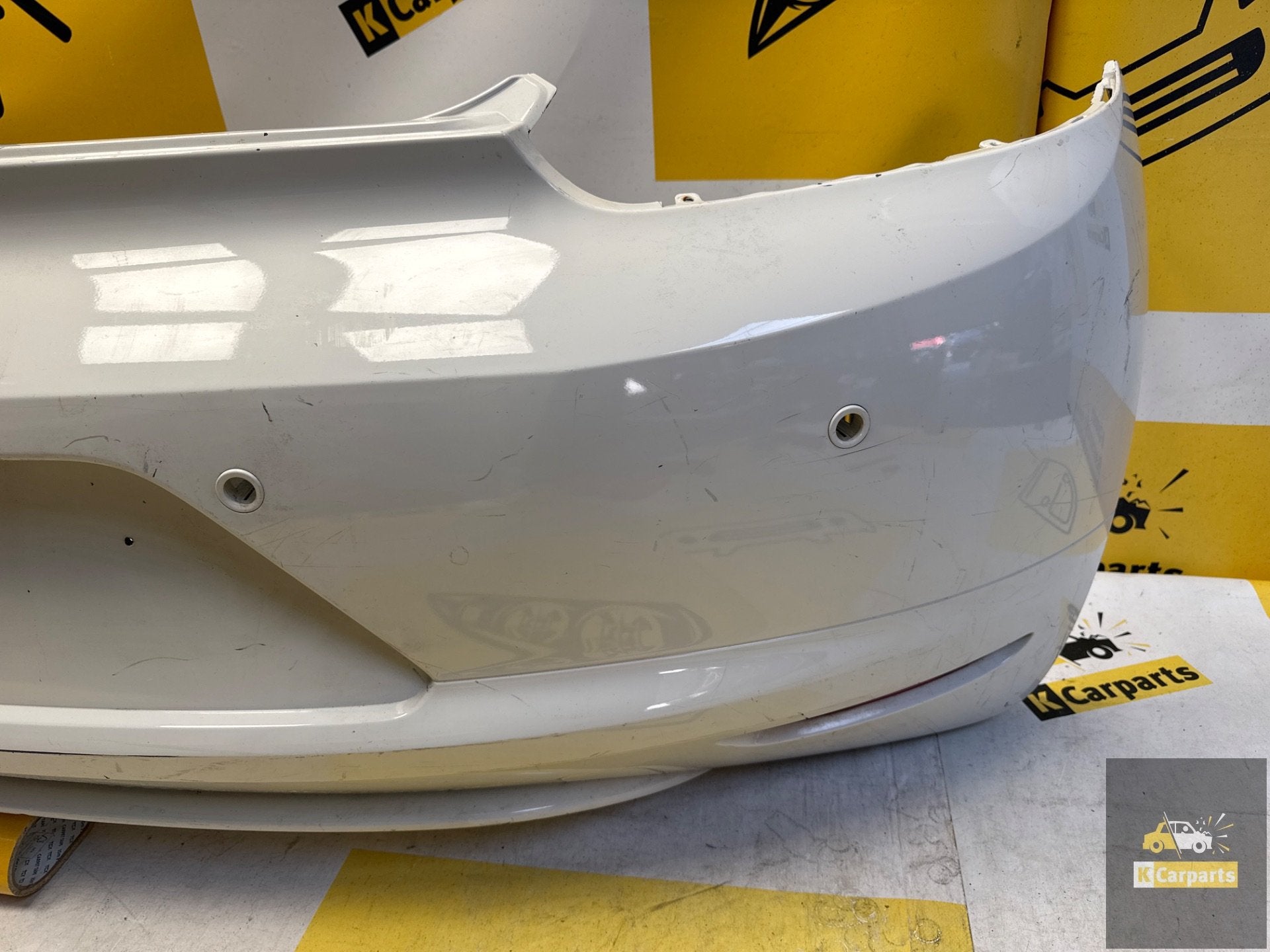 Volkswagen scirocco Achterbumper PDC ORIGINEEL 1K8807421, Info@fabrikant.eu, Ophalen of Verzenden, Achter, Bumper