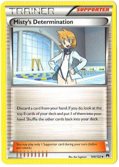 Breakpoint,  Misty's Determination [uncommon] 104/122, Verzenden, Nieuw, Losse kaart