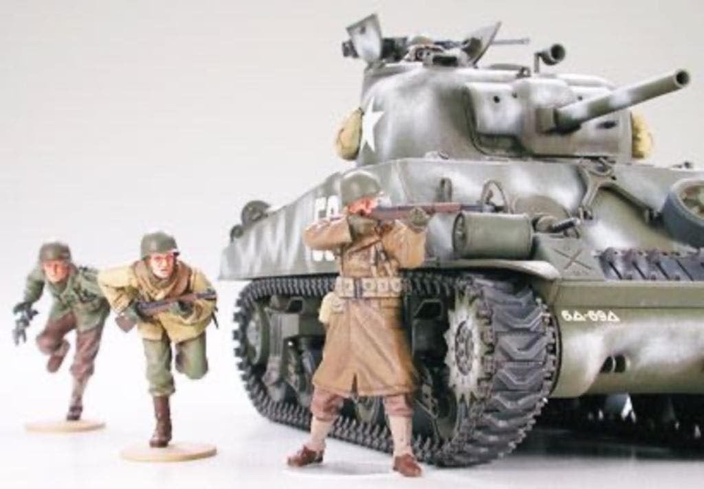 Tamiya	35250	US M4A3 Sherman 75mm Gun Late 1/35 Incl EDU, Tank, Verzenden, 1:32 tot 1:50, Nieuw
