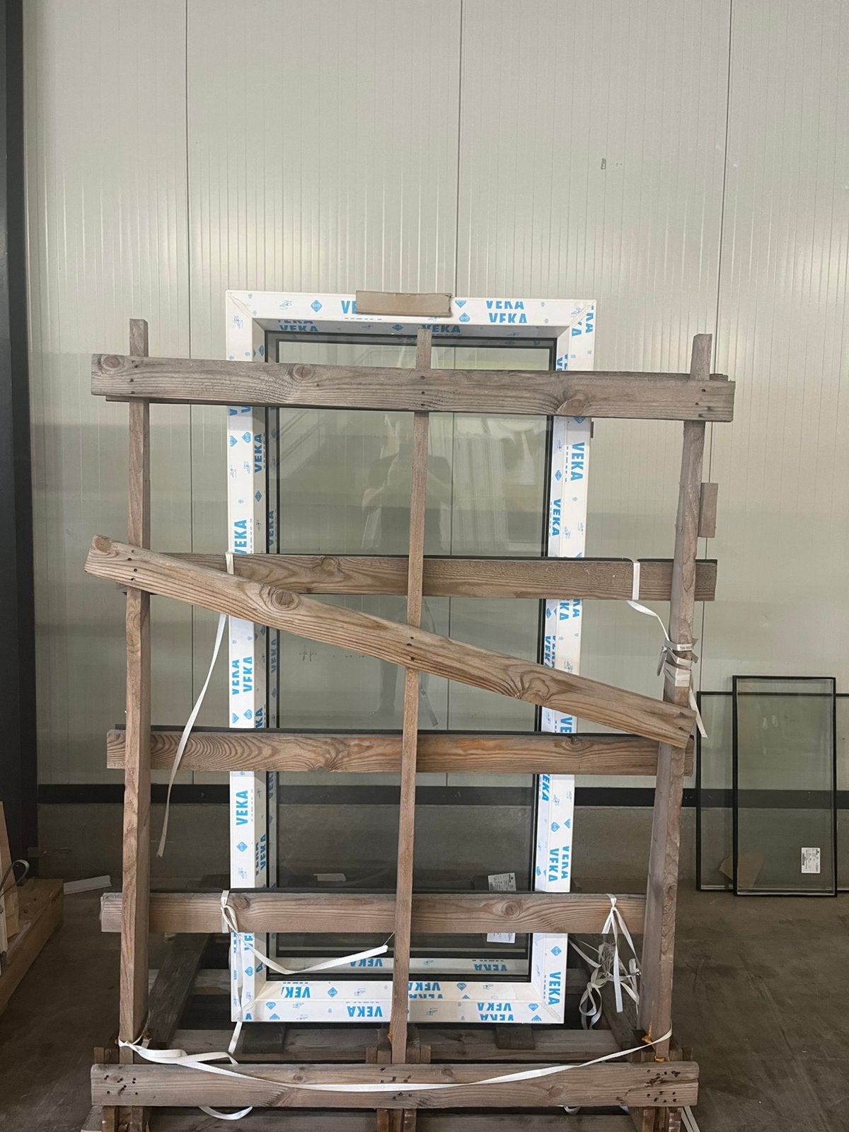 Veka vaste ramen (2x), Kunststof, Raamkozijn, Nieuw, 150 tot 225 cm