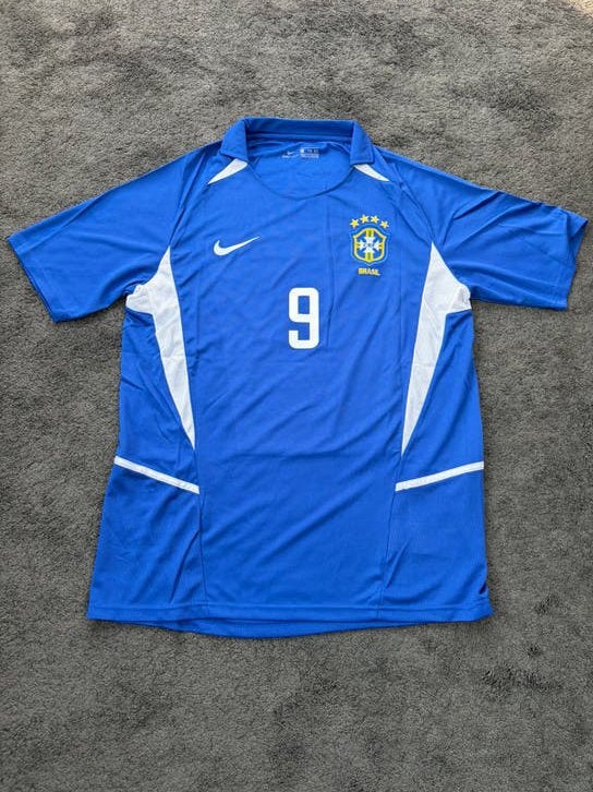 Ronaldo R9 | Brazilie Retro Shirt 2002 | maat XL, Maat XL, Ophalen of Verzenden, Nieuw, Shirt