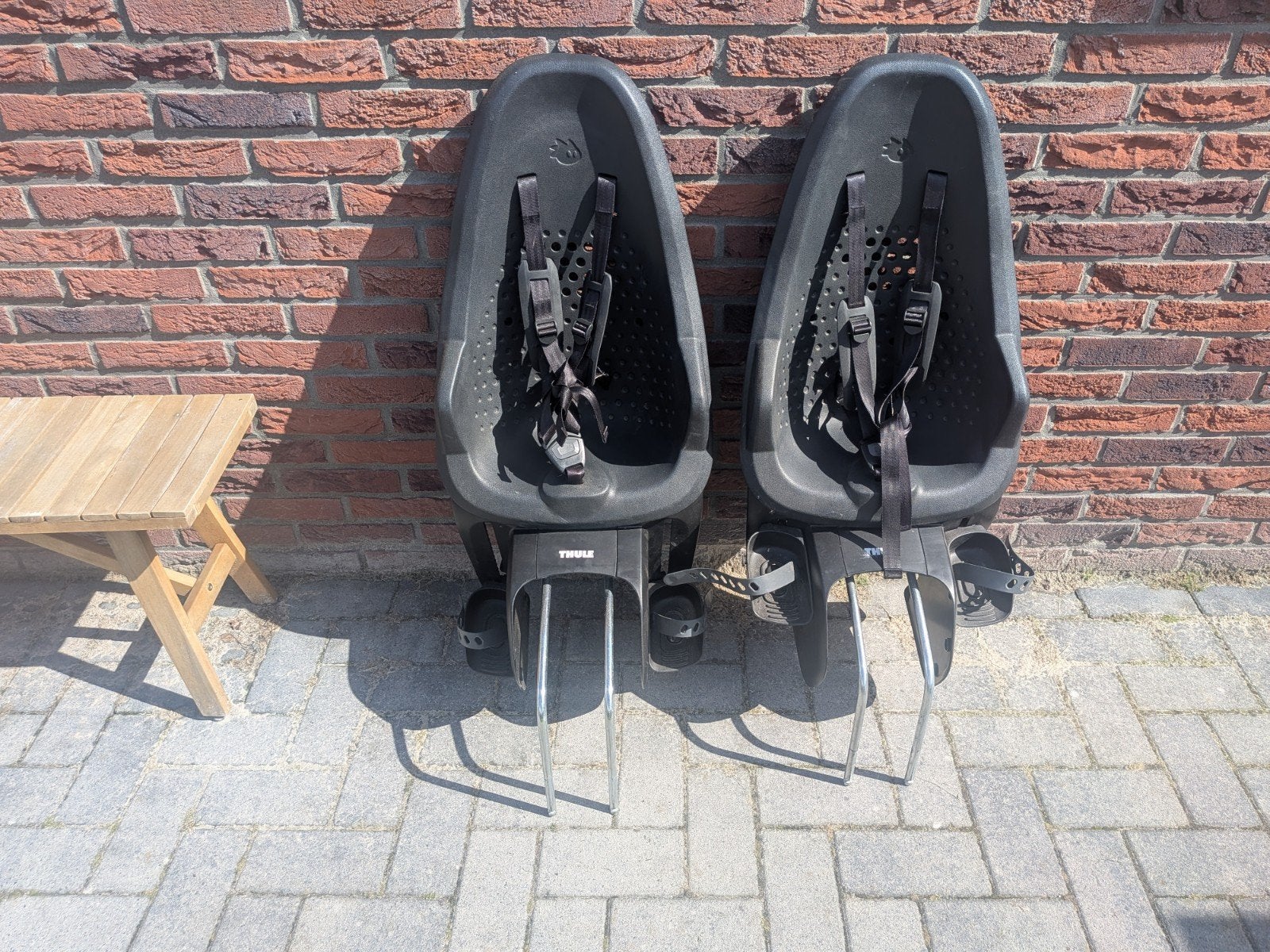 Twee fietsstoeltjes Thule Yepp 2 Maxi met framebevestiging, Fietsen en Brommers, Ophalen