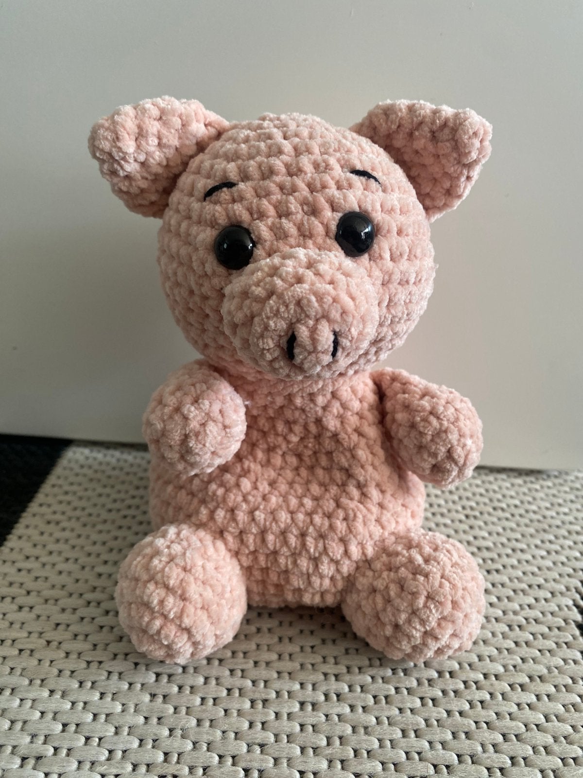 Gehaakte fluppie varkentje, Handmade, Handgemaakt, Overige typen, Nieuw, Ophalen of Verzenden