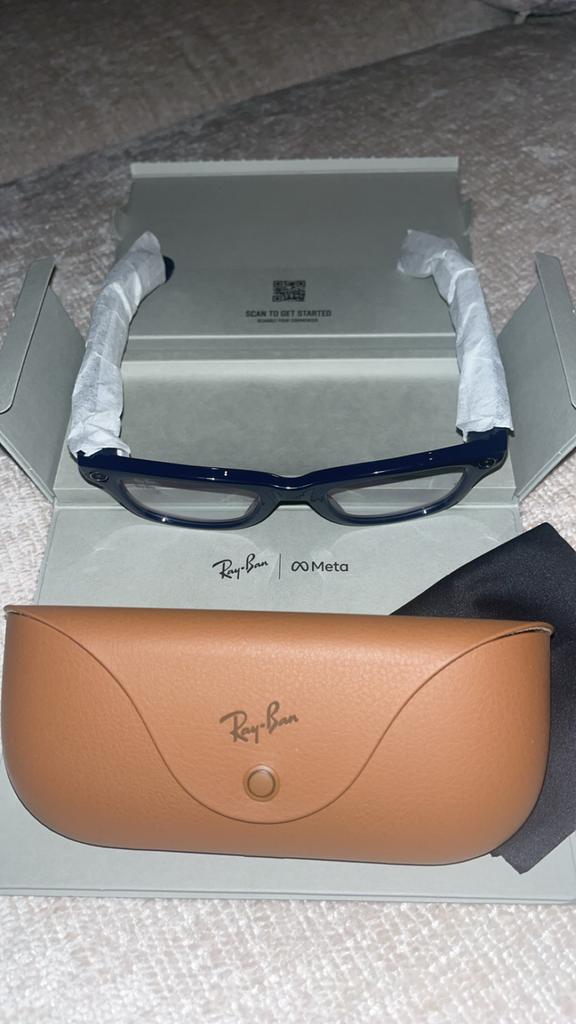 Rayban ai wayfrarer gen2 transition glazen, Sieraden, Tassen en Uiterlijk, Zonnebrillen en Brillen | Heren, Blauw, Nieuw, Ophalen of Verzenden
