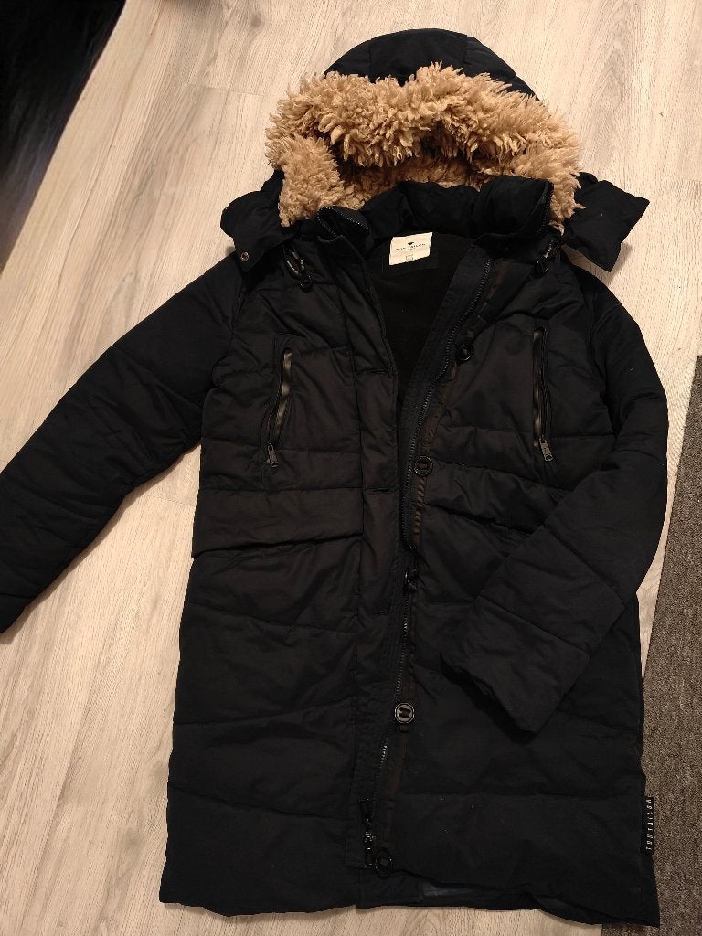 Winterjas, Kleding | Dames, Blauw, Maat 36 (S), Gedragen, Tom Tailor