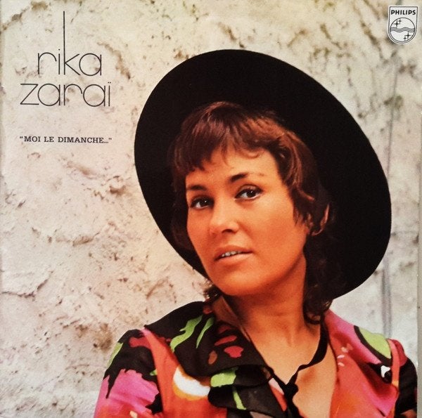 LP - Rika Zaraï ‎– Moi Le Dimanche, LP, Gebruikt, Pop, Ophalen of Verzenden