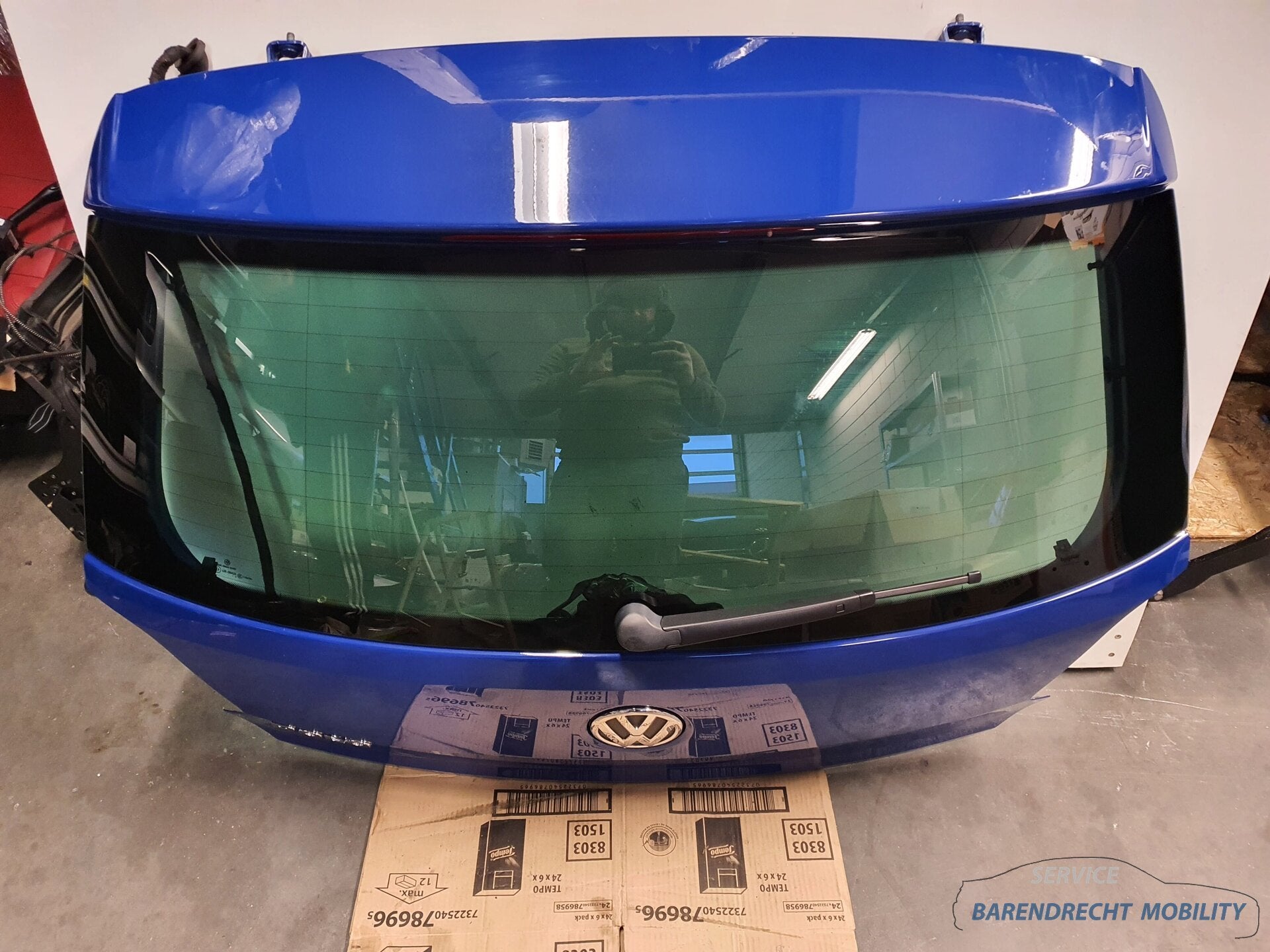 VW Polo 6R achterklep kofferklep dakspoiler spoiler achterkl, Auto-onderdelen, Carrosserie en Plaatwerk, Gebruikt, Volkswagen AG