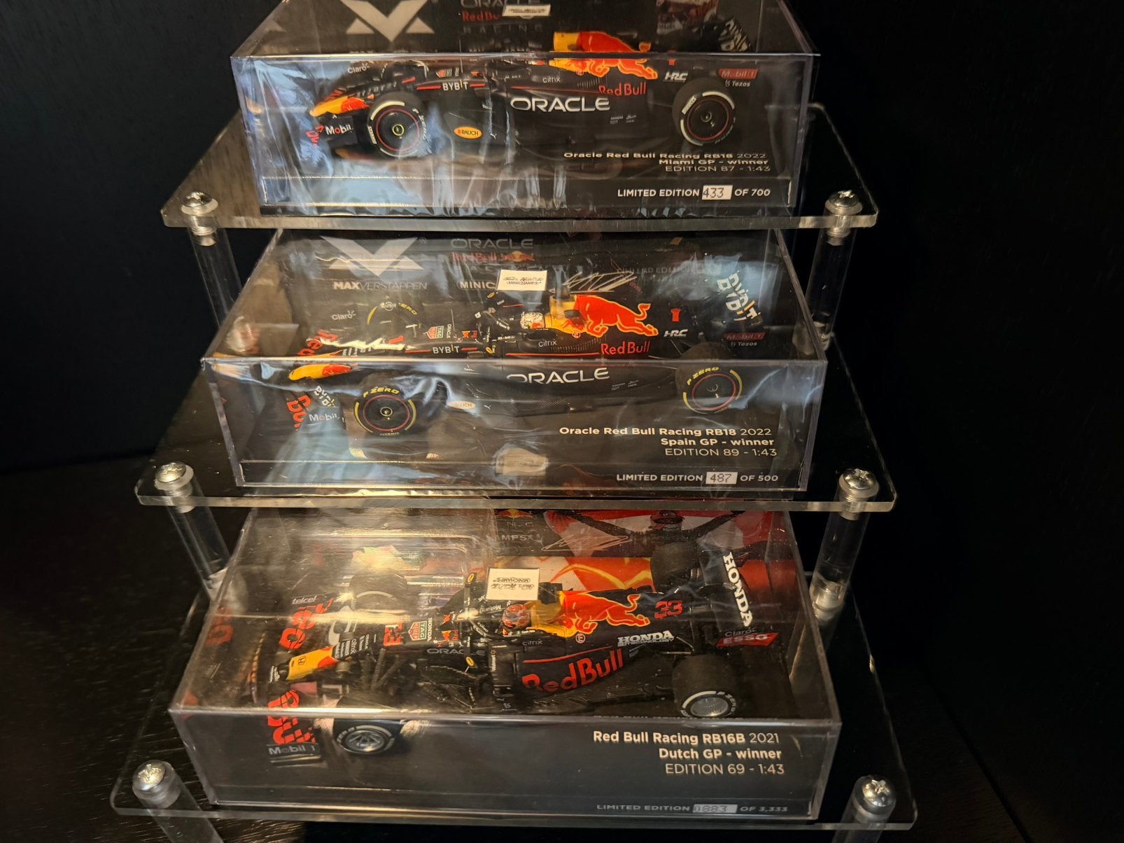 Max verstappen 3x auto, Ophalen of Verzenden, Nieuw, Auto, Overige merken