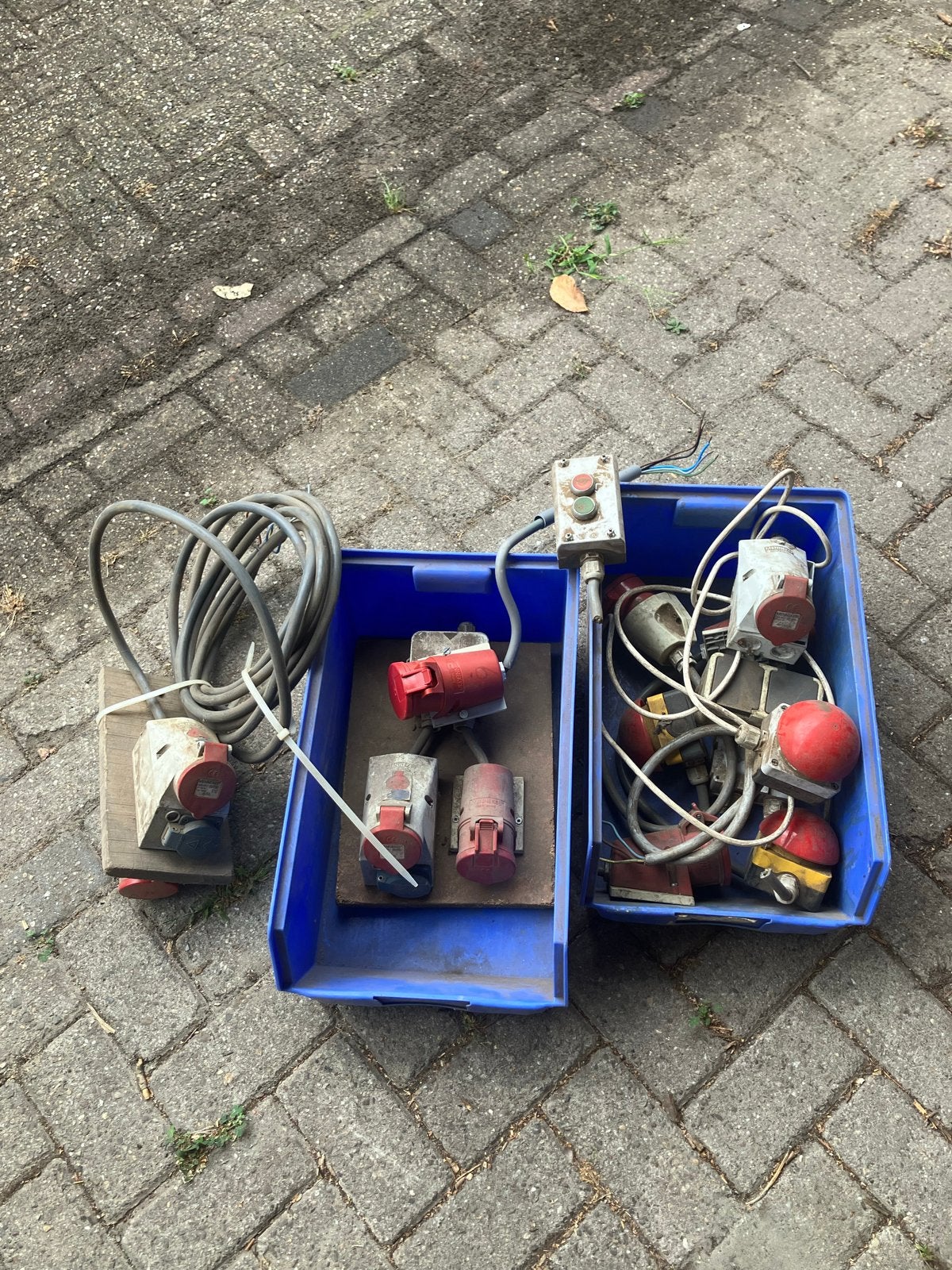 Diverse 380 volt materialen - Stekkers, stopcontacten, schak, Ophalen of Verzenden, Gebruikt, Overige merken, Overige typen