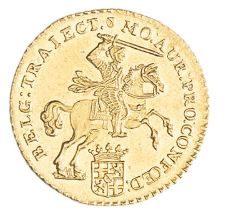 UTRECHT, Halve gouden rijder 7 gulden 1750,RUIM PRACHTIG!, Ophalen, Vóór koninkrijk, Losse munt, Goud