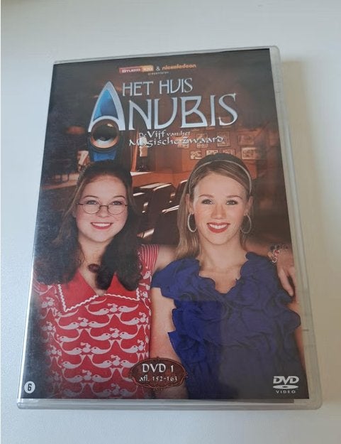 Het huis Anubis - De Vijf van het magische zwaard DVD1, Alle leeftijden, Ophalen of Verzenden, Zo goed als nieuw