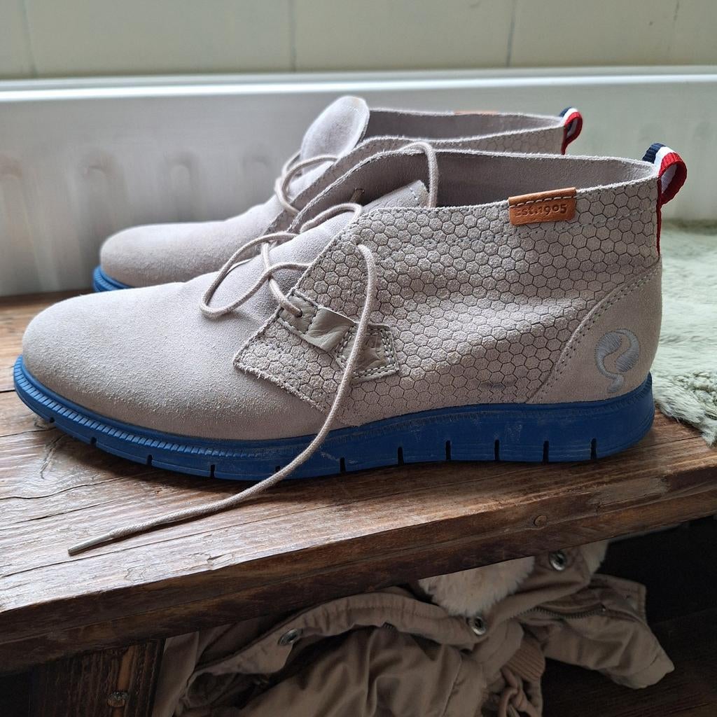 Quick heren schoenen maat 42, Ophalen of Verzenden, Zo goed als nieuw, Zwart, Sneakers of Gympen