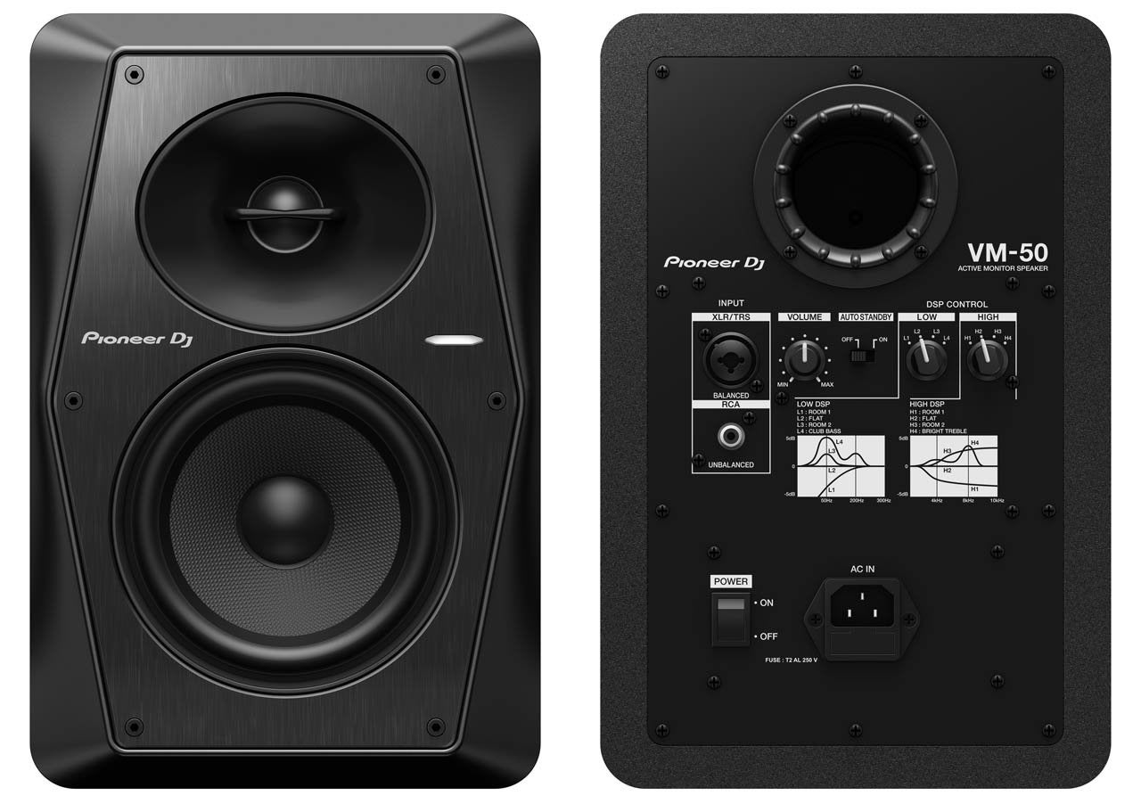 Pioneer DJ VM 50 Actieve Monitors, Audio, Tv en Foto, Luidsprekers, Ophalen, Studiomonitor, Zo goed als nieuw, Pioneer