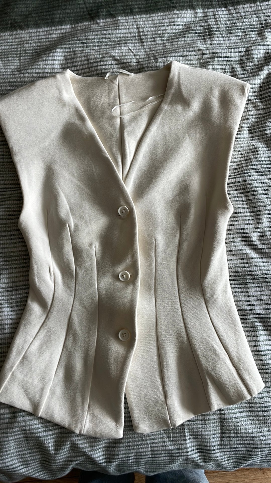 Zara gilet nieuw, Beige, Nieuw, Ophalen of Verzenden, Maat 36 (S)